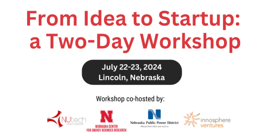 From Idea to Startup: a Two-Day Workshop